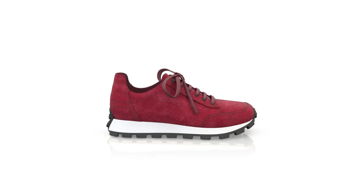 Men's Leather Running Sneakers 57202