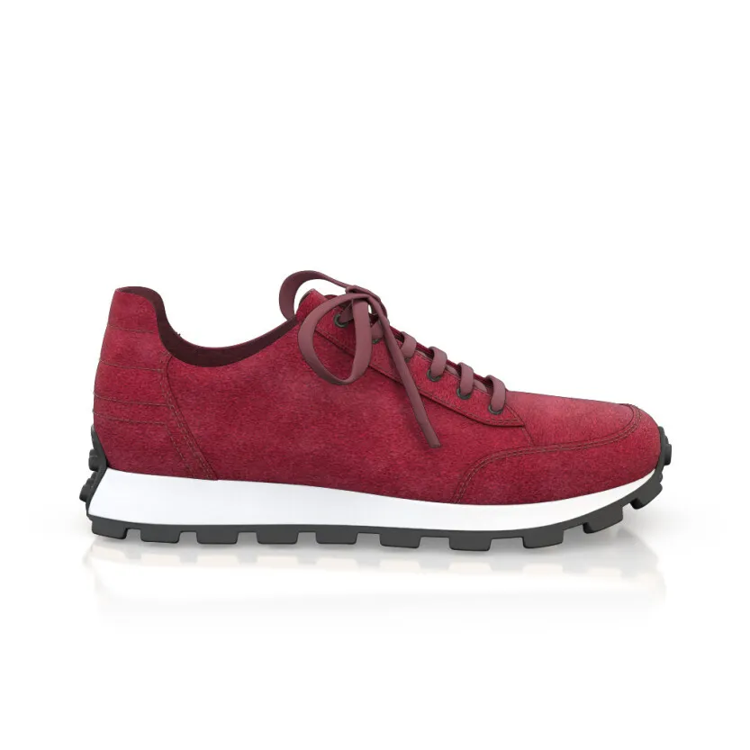 Men's Leather Running Sneakers 57202