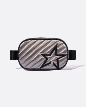 Metallic Star Belt Bag