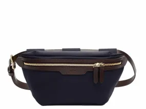 Mismo   MS Belt Bag Navy/Dark Brown