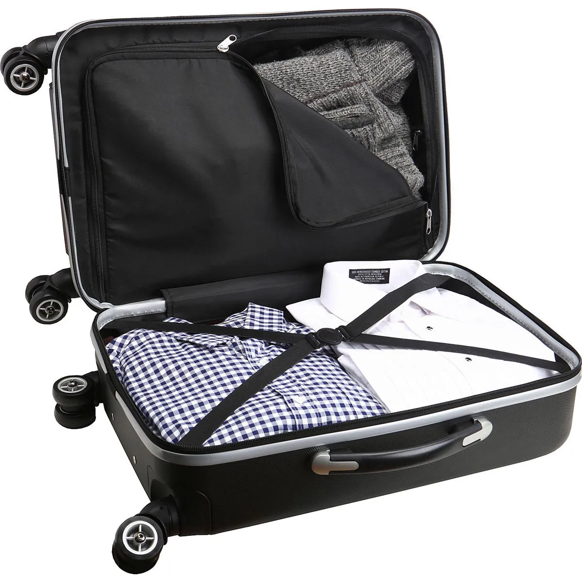 Mojo Sports Luggage 20In Carry On Hardside Spinner - Central Division