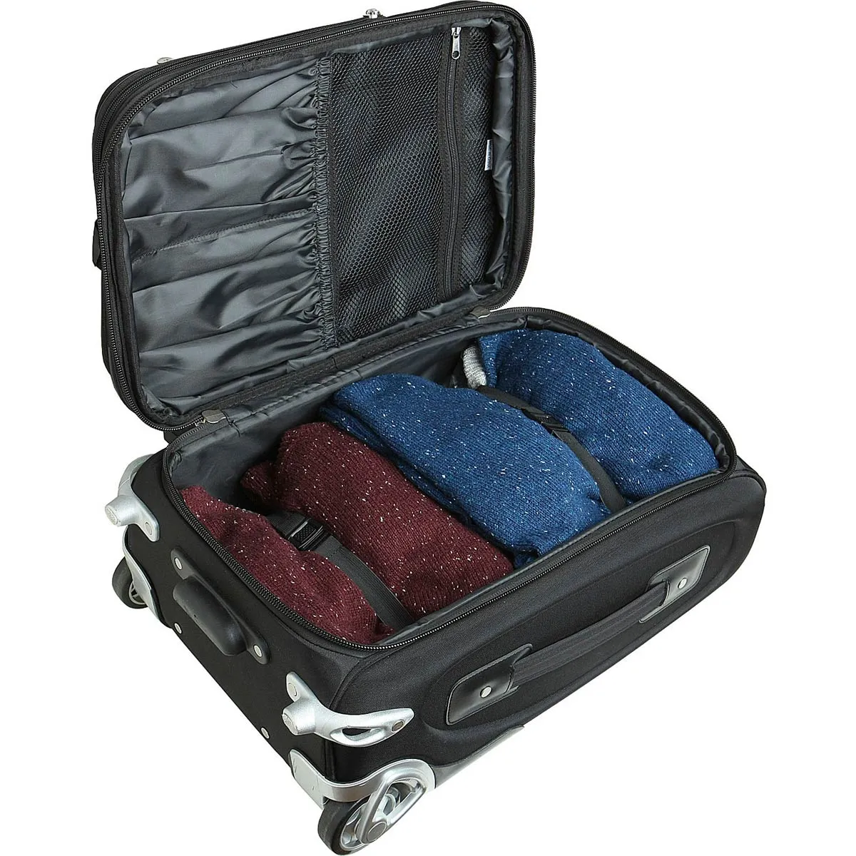 Mojo Sports Luggage 21In 2 Wheeled Carry On - Afc West