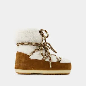 Moon Boot  Moon Boot Light Low Shearling in Multicolor