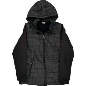 New Balance Hooded Jacket - Medium - Black Polyester