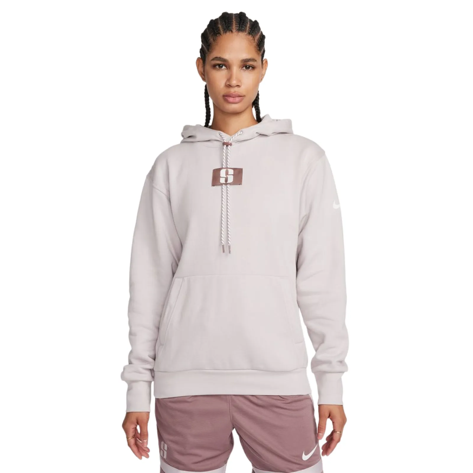 Nike Sabrina Fleece Basketball Women's Hoodie ''Platinum Violet''