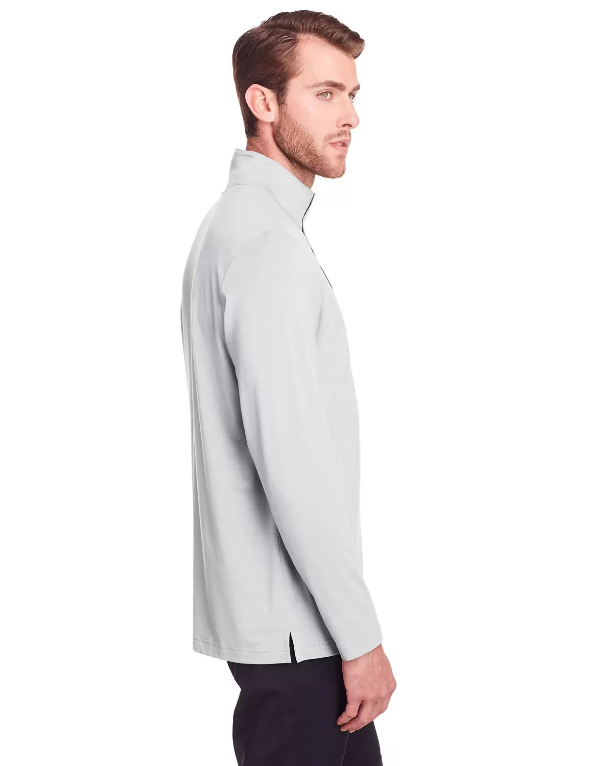 North End NE400 Men's Jaq Snap-Up Stretch Performance Pullover SKU: NE400