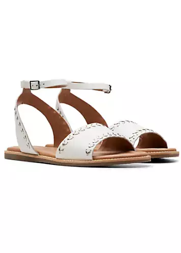 Off White Lea Maritime May Sandals by Clarks | Look Again