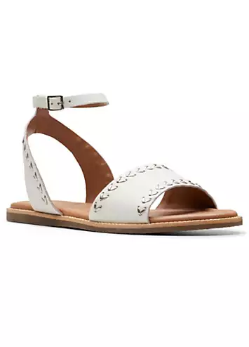 Off White Lea Maritime May Sandals by Clarks | Look Again