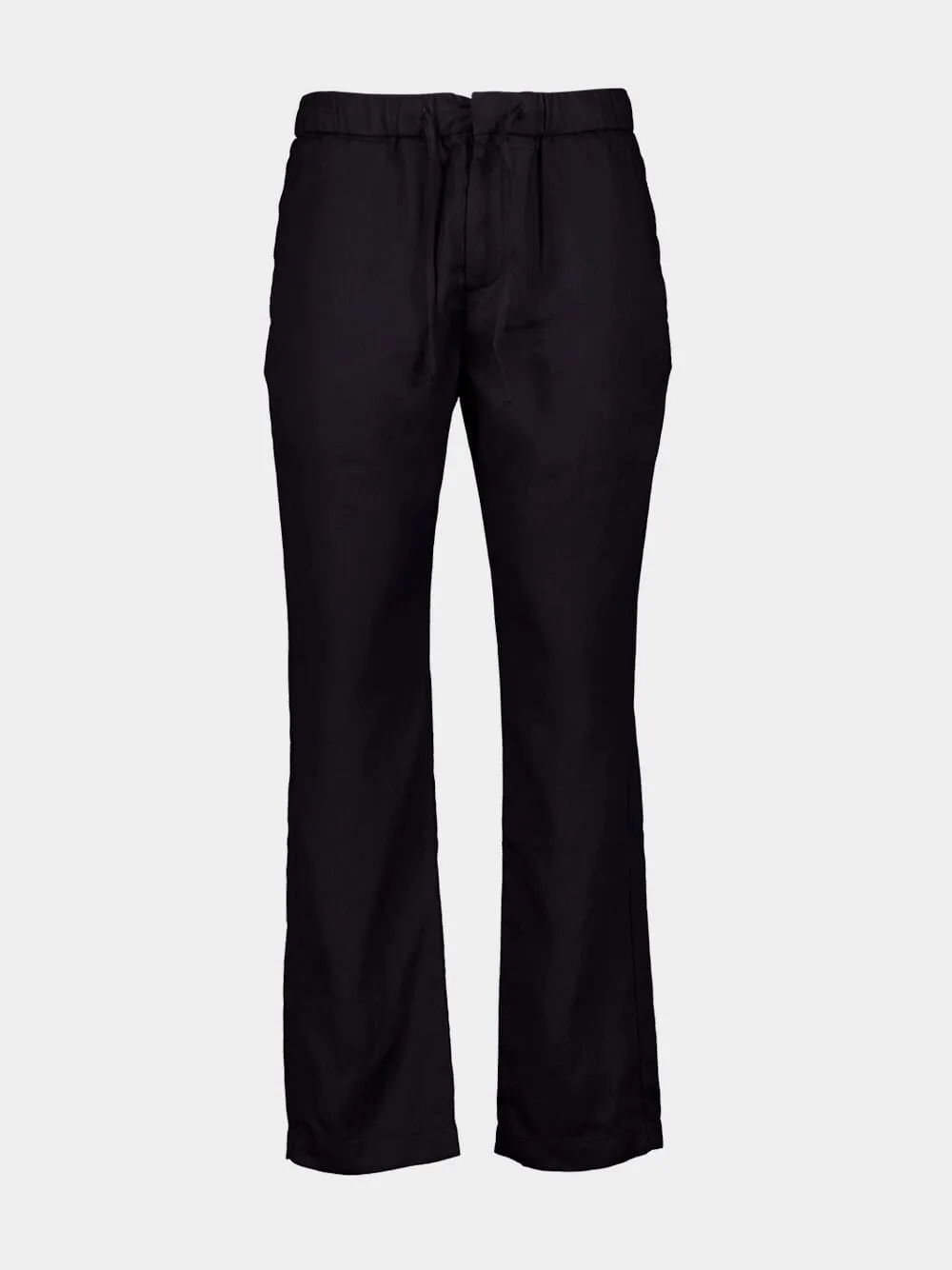 Oscar Black Linen Trousers