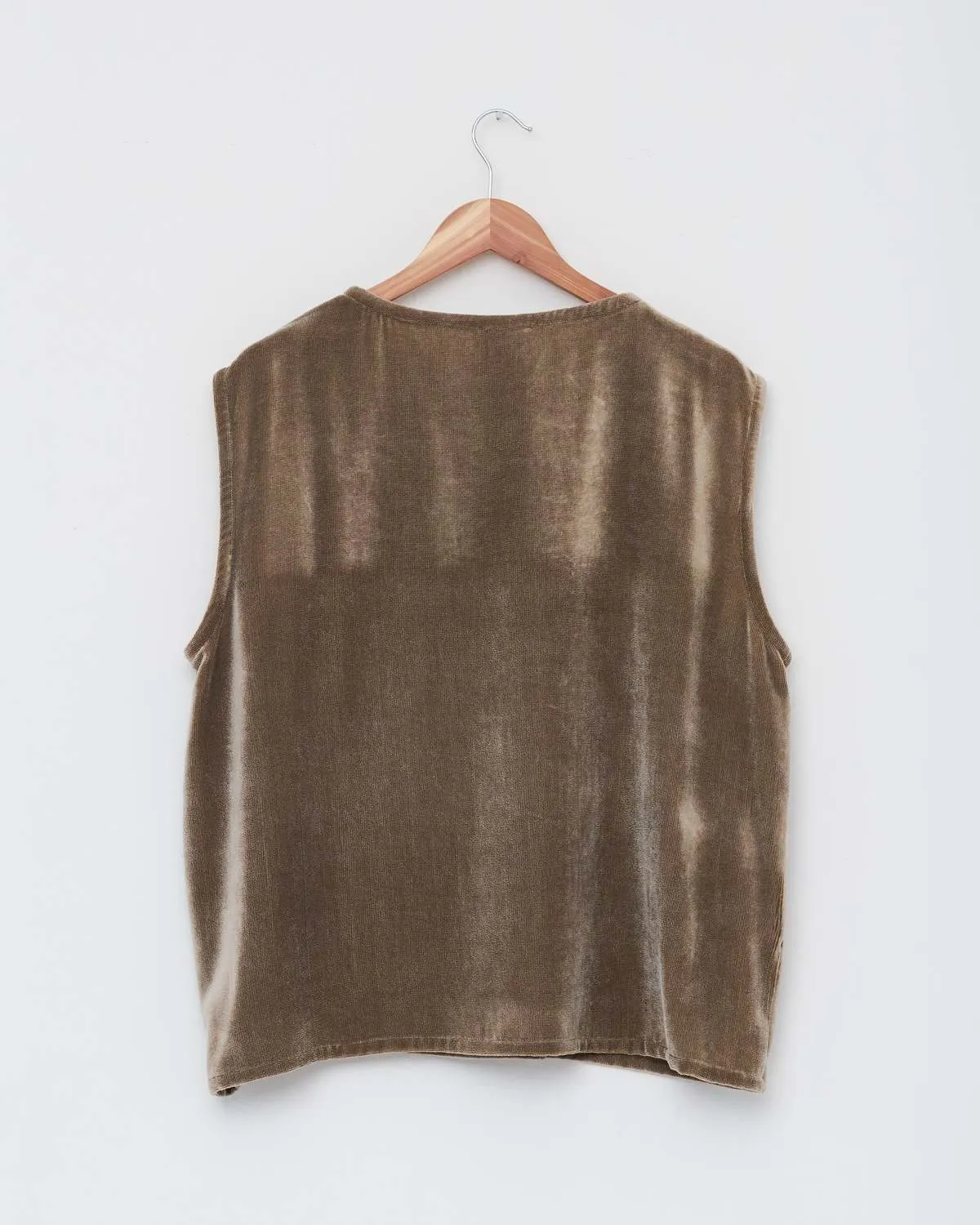 Over Vest - Speckled Brown