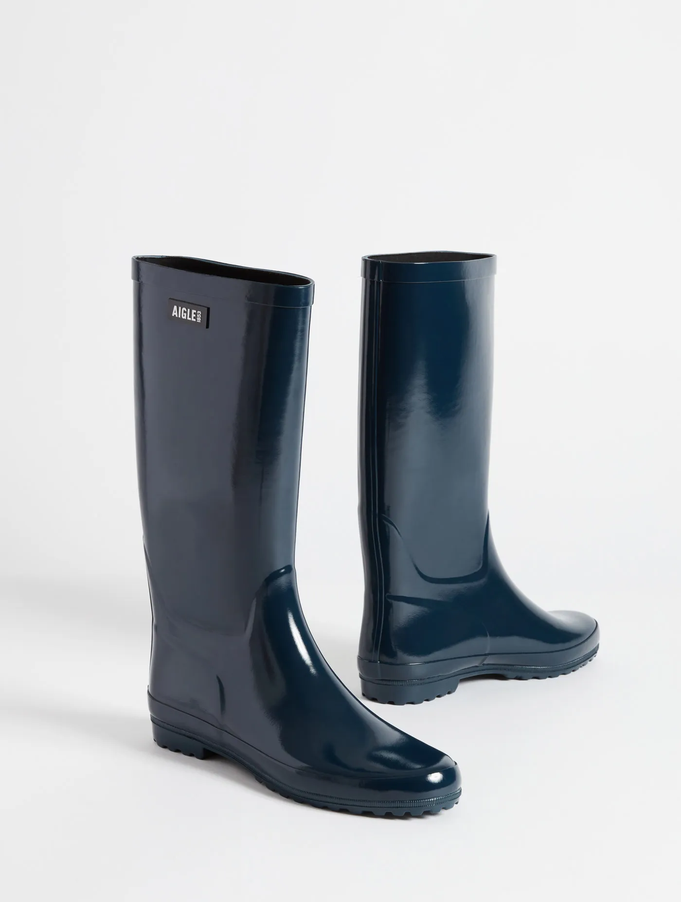 Patent rain boot