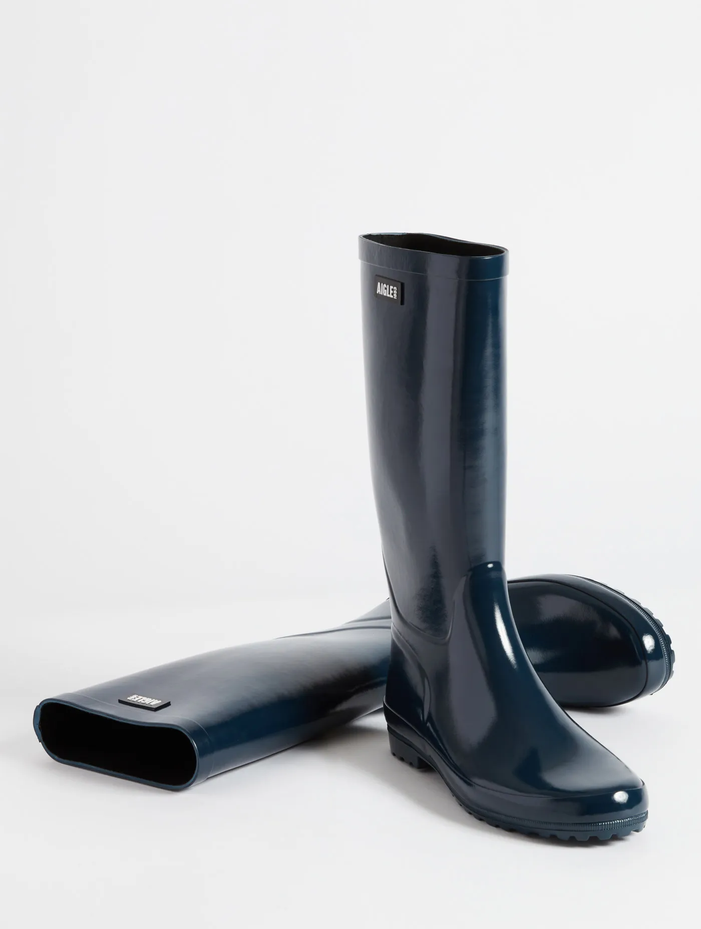 Patent rain boot