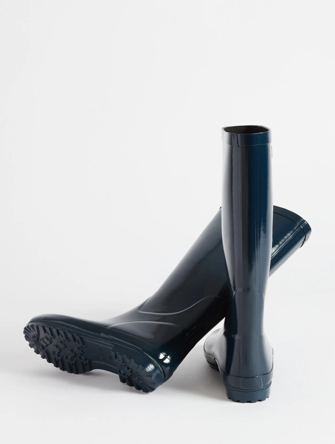 Patent rain boot