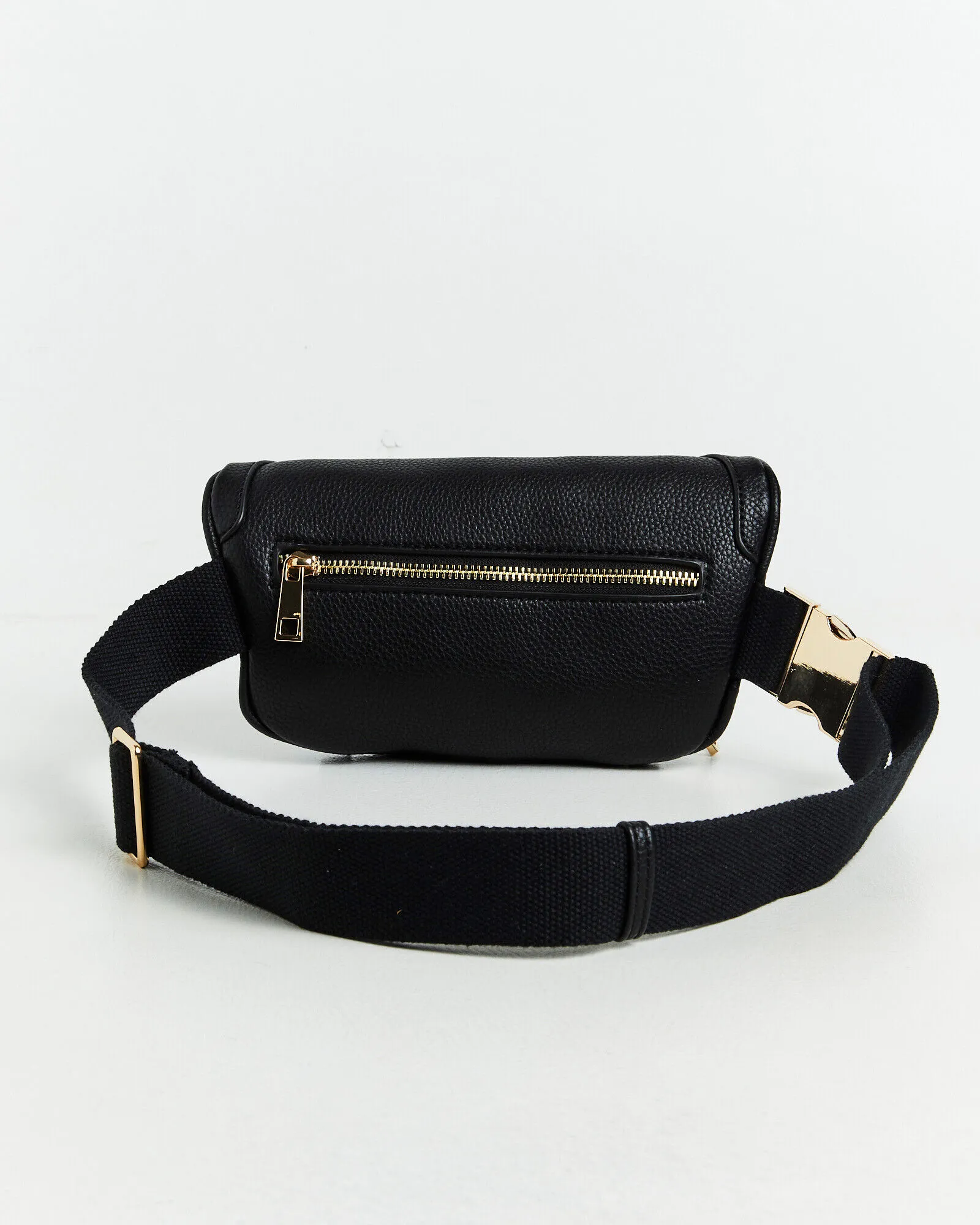 Peta + Jain Bello Belt Bag Black Pebble Gold