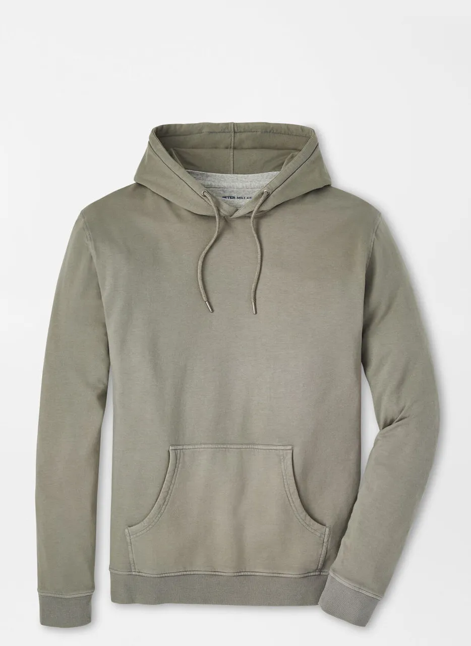 Peter Millar Lava Wash Hoodie: Military