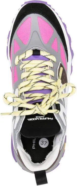 Philippe Model Paris Violet low-top sneakers Pink