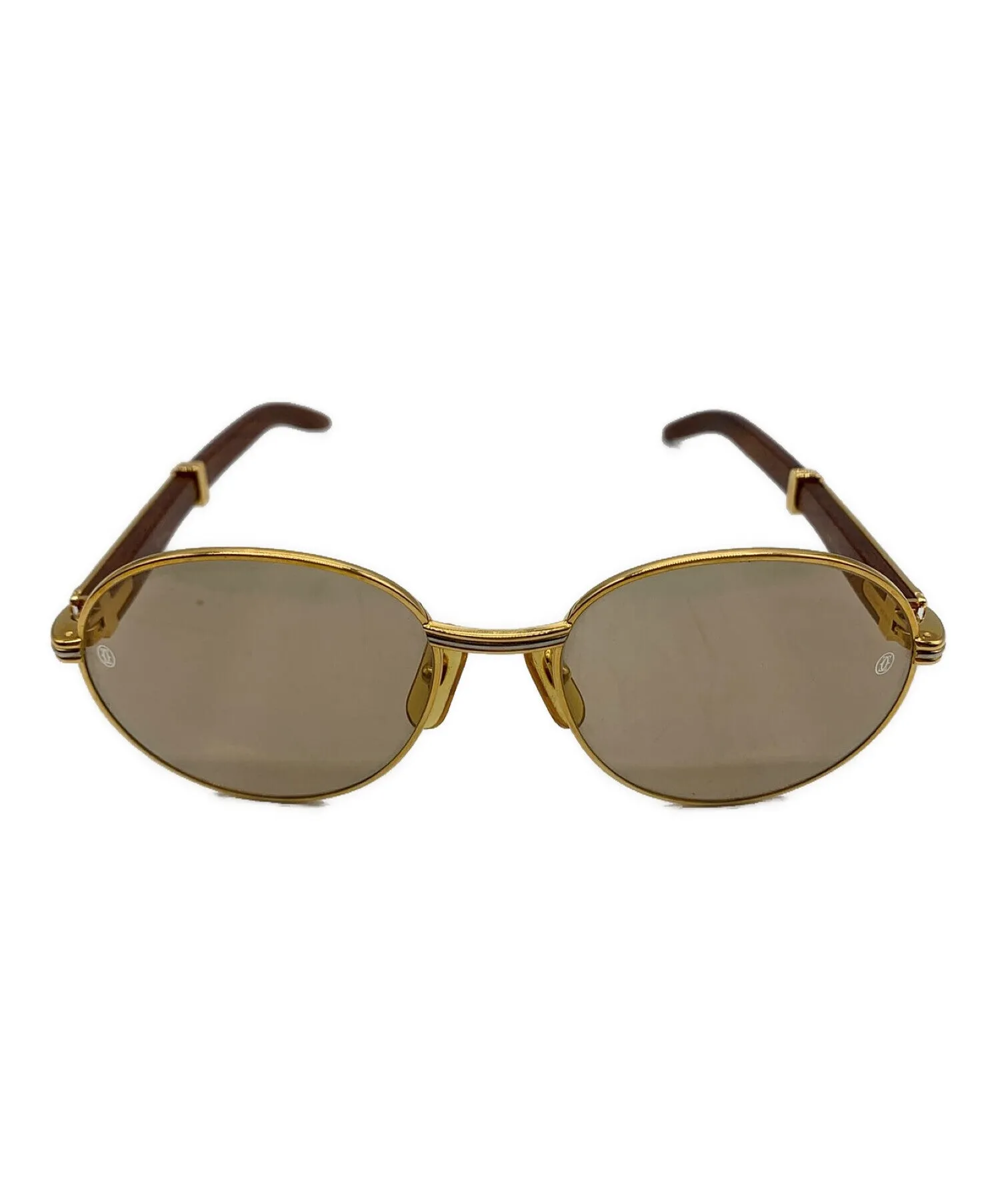 [Pre-owned] Cartier sunglasses 135b