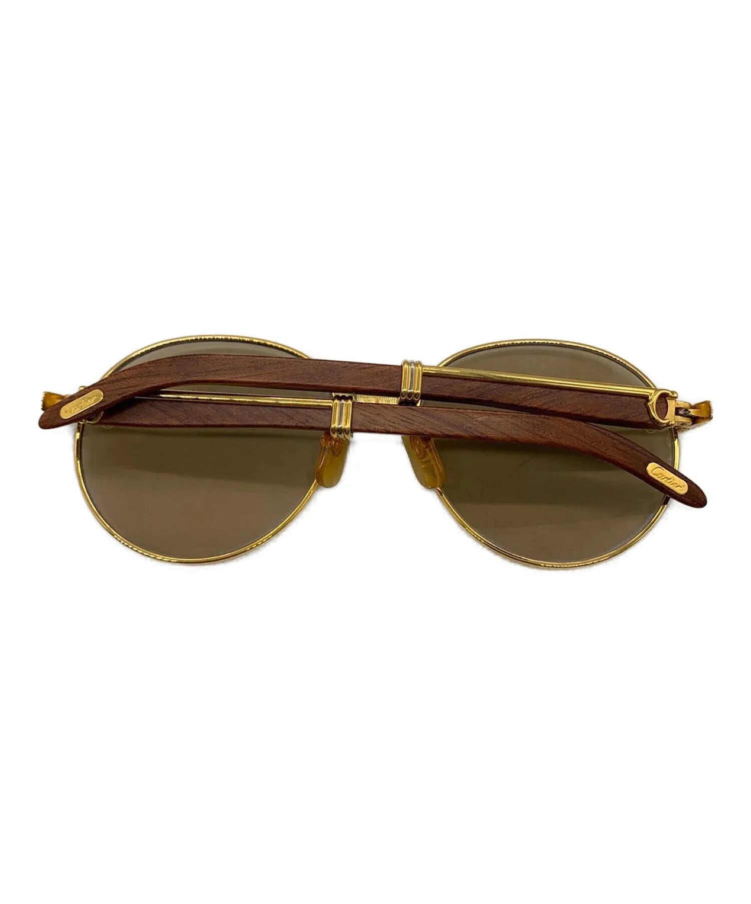 [Pre-owned] Cartier sunglasses 135b