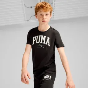 PUMA SQUAD Big Graphic Tee - Boys 8-16 years | PUMA Black | PUMA Exclusion List | PUMA 