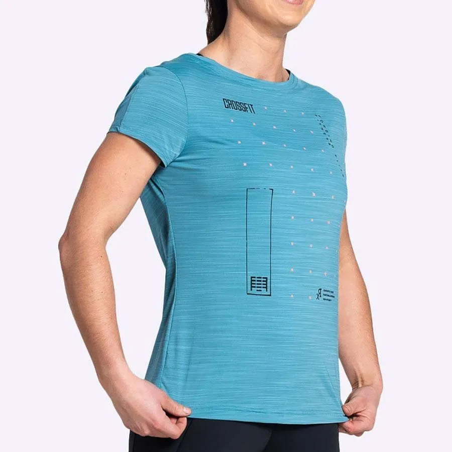 Reebok - Women's CrossFit ACTIVCHILL Tee - Mineral Mist