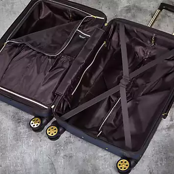 Rock Vintage Hardshell 3 Piece Luggage Set | Kaleidoscope