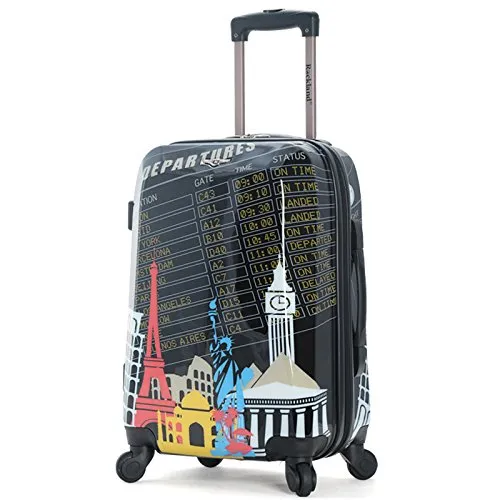 Rockland Luggage 20 Inch Polycarbonate Carry On, Departure, One Size