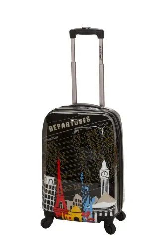 Rockland Luggage 20 Inch Polycarbonate Carry On, Departure, One Size