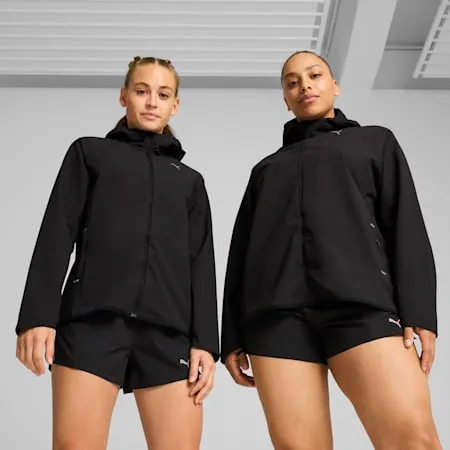 RUN ULTRAWEAVE Women's Rain Jacket | PUMA Black | PUMA SHOP ALL PUMA | PUMA 