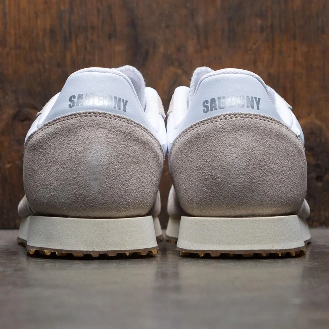 Saucony Men DXN Trainer Vintage (brown / white / gum)