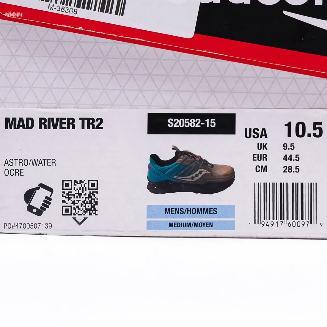 Saucony Men Mad River TR2 Astrotrail (blue / astro / water)