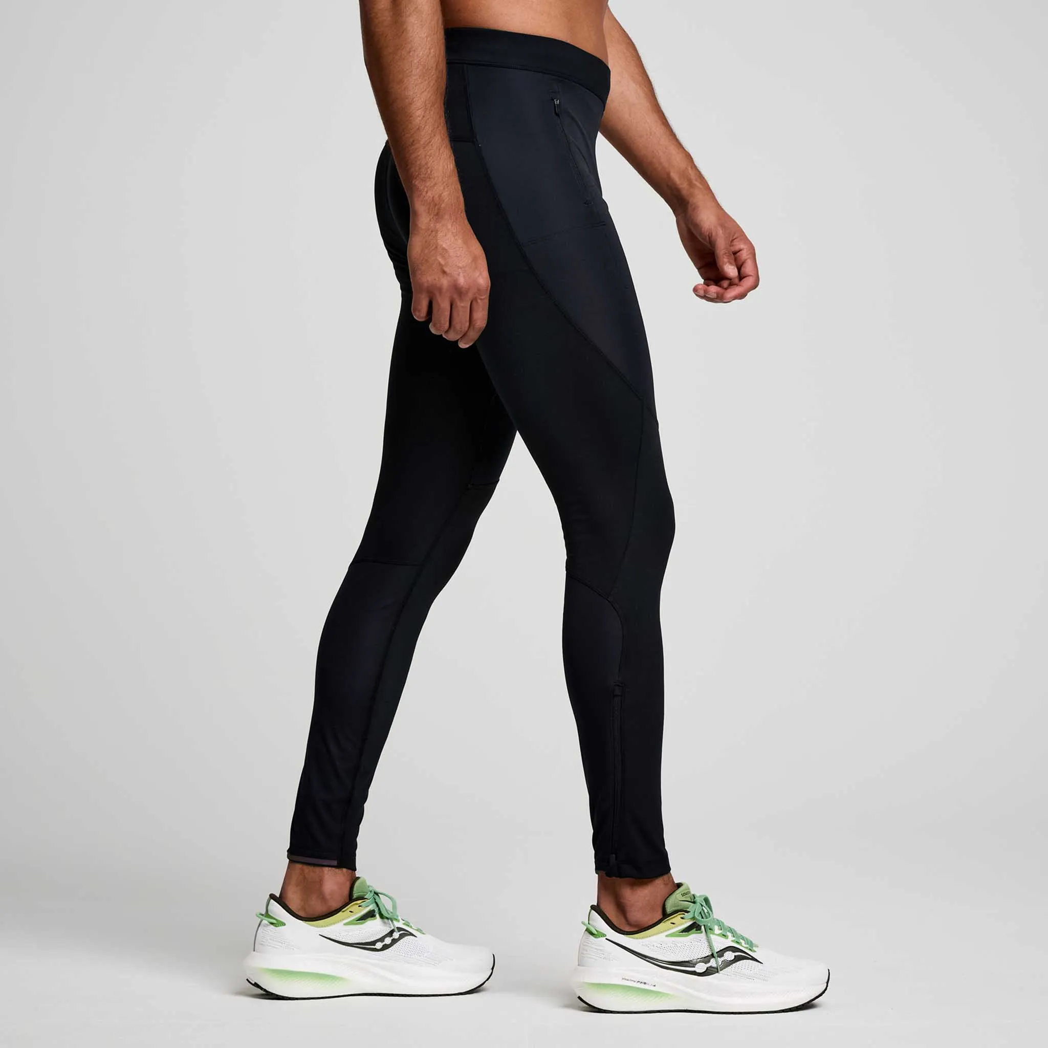 Saucony Runshield legging chaud de course à pied pour homme