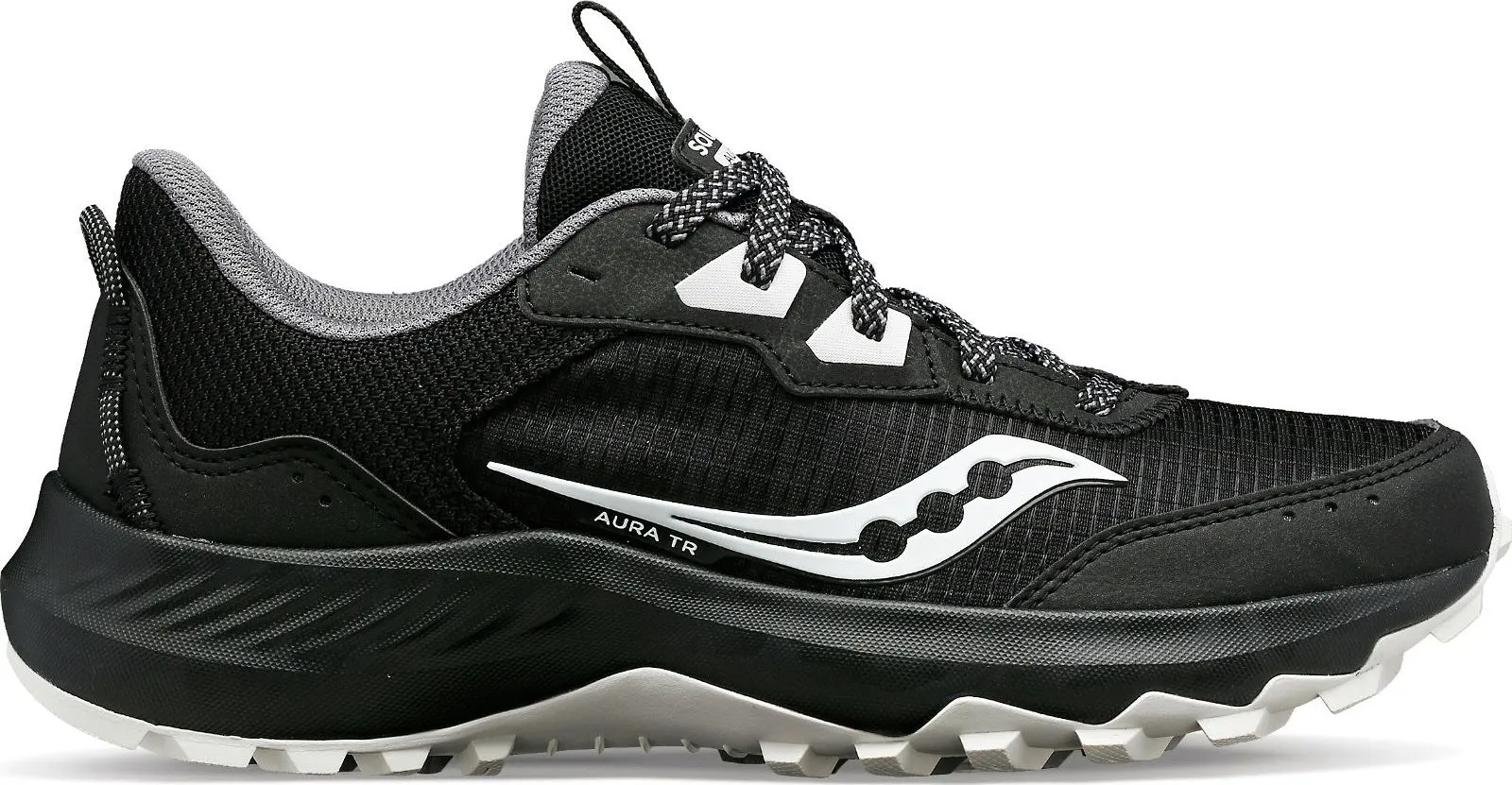 Saucony Women's Aura TR Black/Fog | Buy Saucony Women's Aura TR Black/Fog here | Outnorth