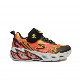 Skechers Light Storm 2.0 | Black/Red | Childrens Light Up Trainers