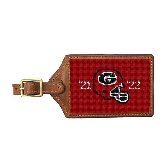 Smathers & Branson Georgia 2022 Back to Back National Championship Needlepoint Luggage Tag