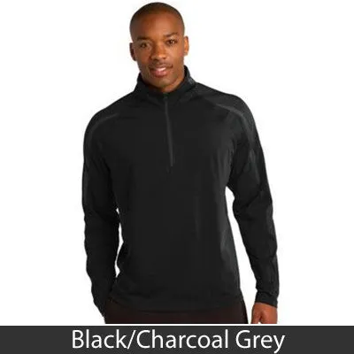 Sport-Tek Stretch 1/2-Zip Colorblock Pullover - Clean Energy Collective Company Store