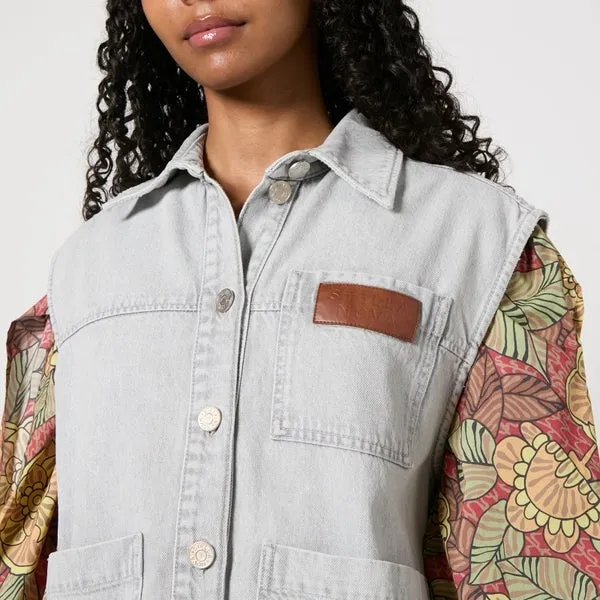 Stella Nova Scalloped Denim Vest