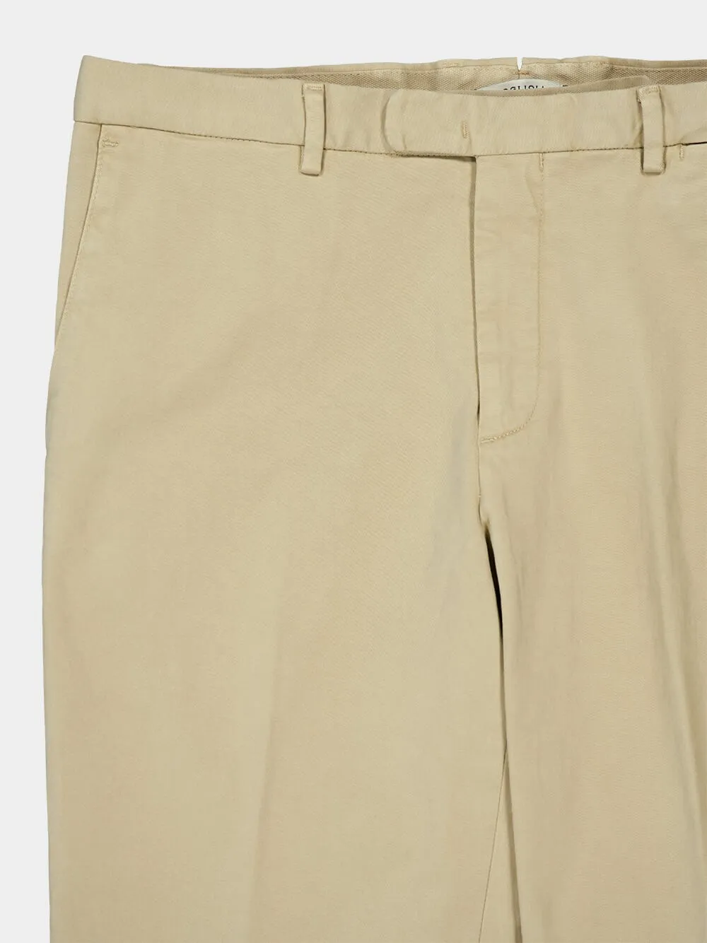 Stretch Cotton Trousers