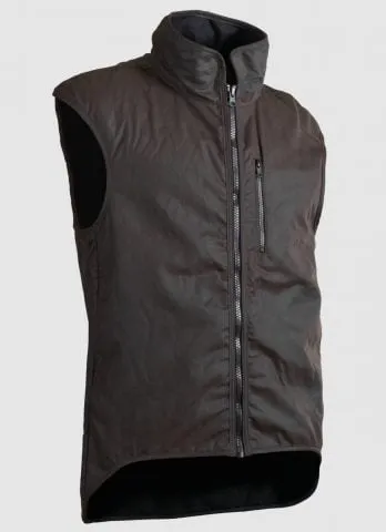 Styx Mill Brown Wool Lined Vest