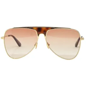 Sunglasses | Ethan FT0935 30T Gold Sunglasses | Tom Ford