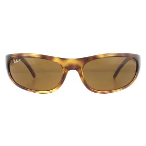 Sunglasses | Rectangle Havana Brown Polarized Sunglasses | Ray-Ban