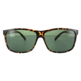 Sunglasses | Rectangle Havana Green Polarized Sunglasses | Polaroid