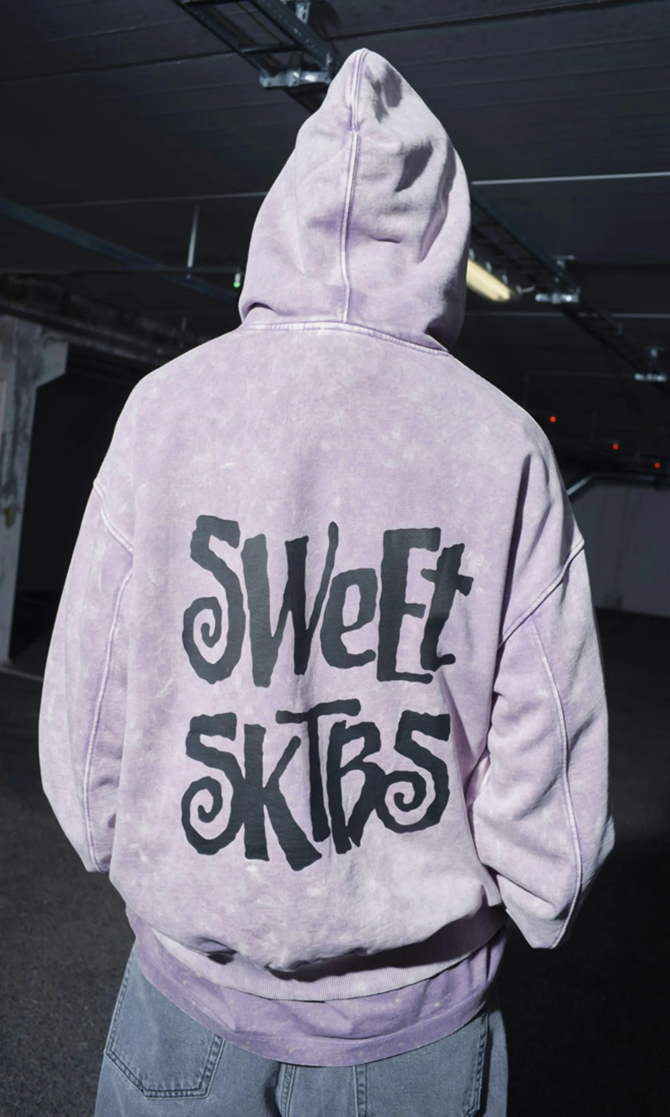 SWEET SKTBS Acid Hoodie Lilac | Unisex | Junkyard