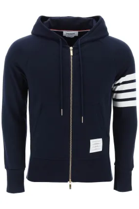 THOM BROWNE 4-bar zip-up hoodie