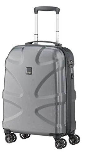 Titan X2 Hard Luggage International 21 Stylish Carryon Spinner (Gunmetal)