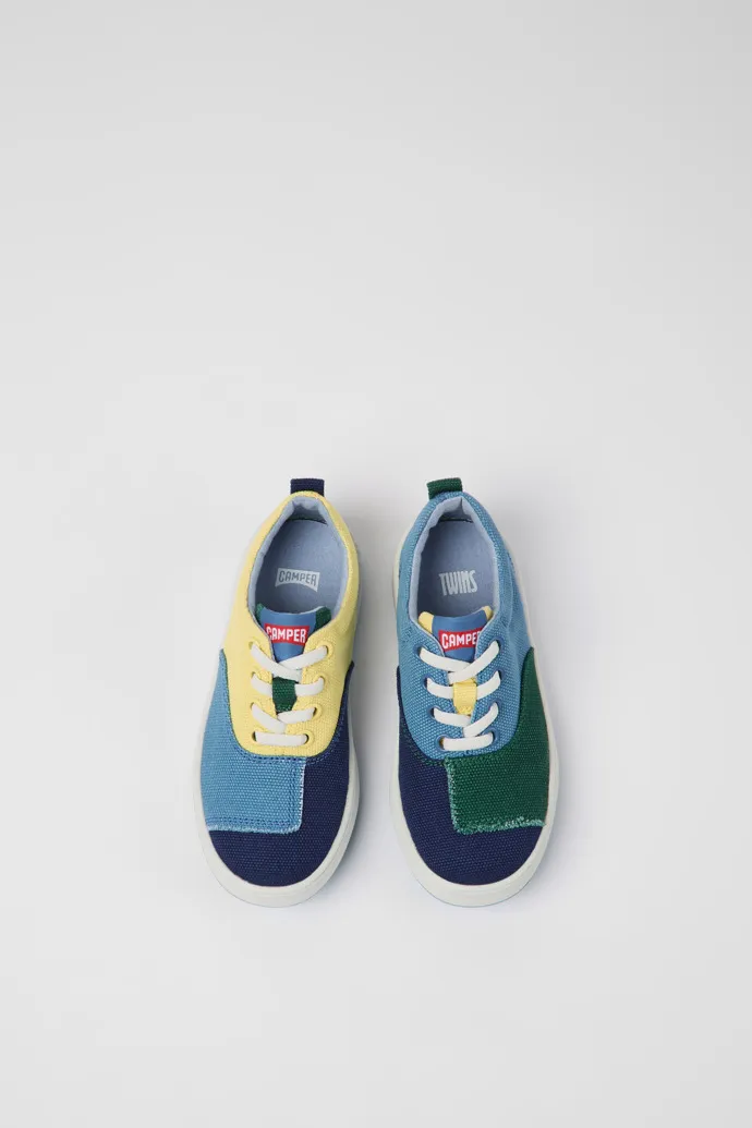 Twins Multicolored textile sneakers for kids