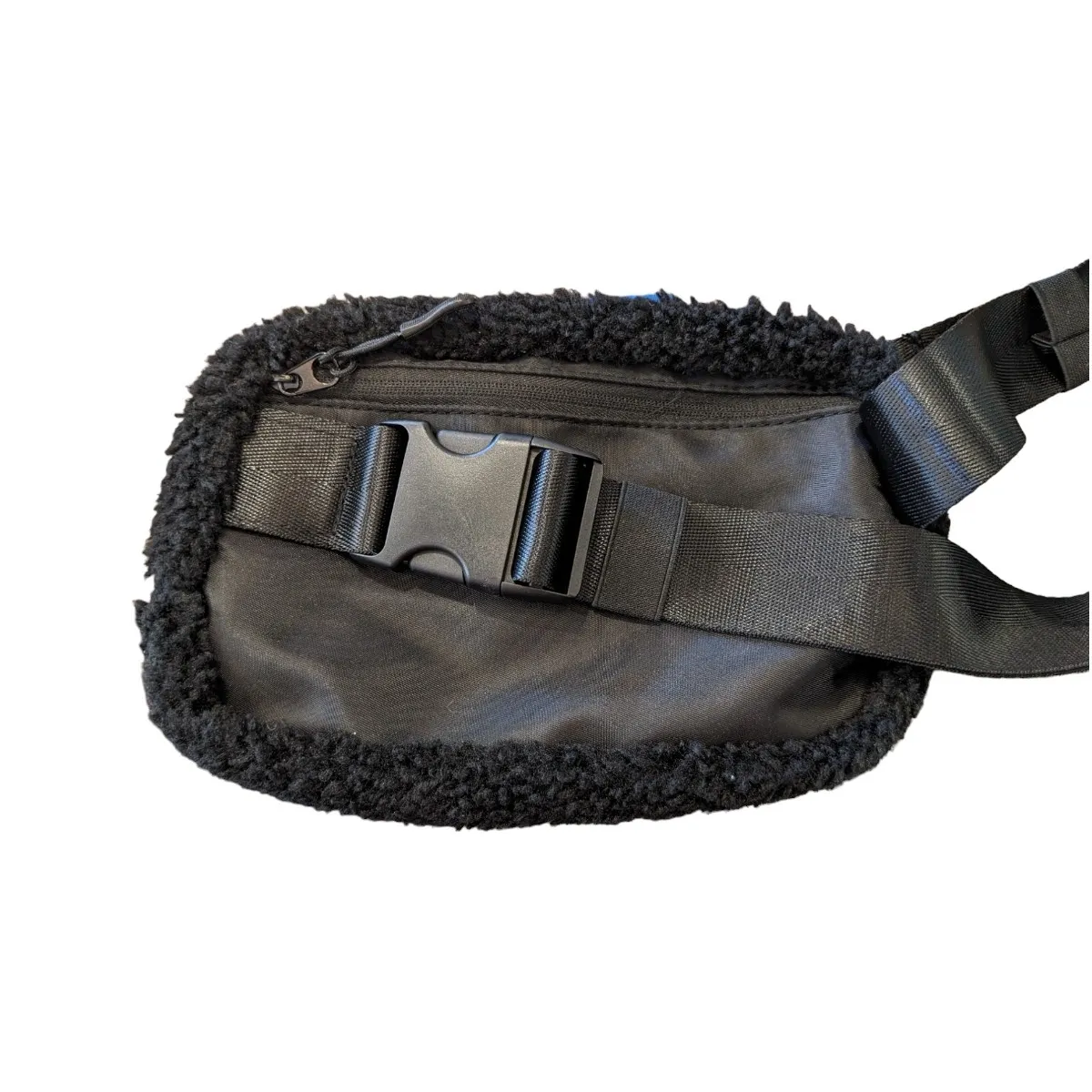 UCLA Script Sherpa Belt Bag Black