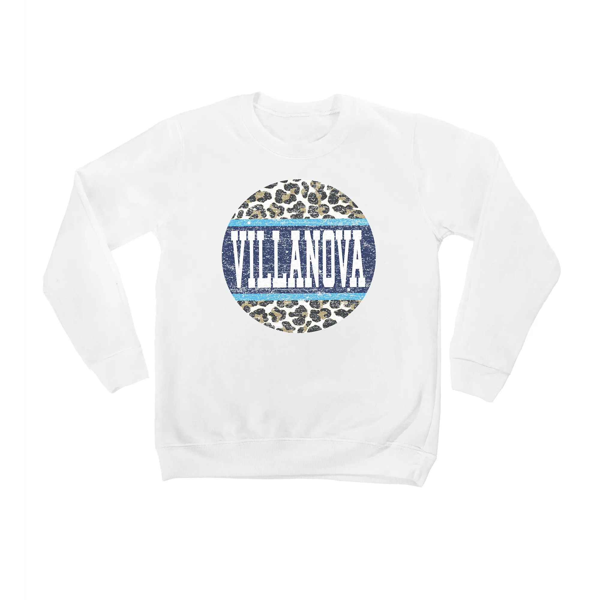 Villanova Wildcats Youth White Scoop & Score Pullover Sweatshirt