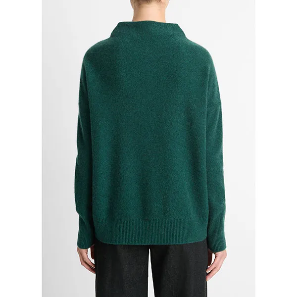 Vince Boiled Funnel Nk Pullover H Jade Lake