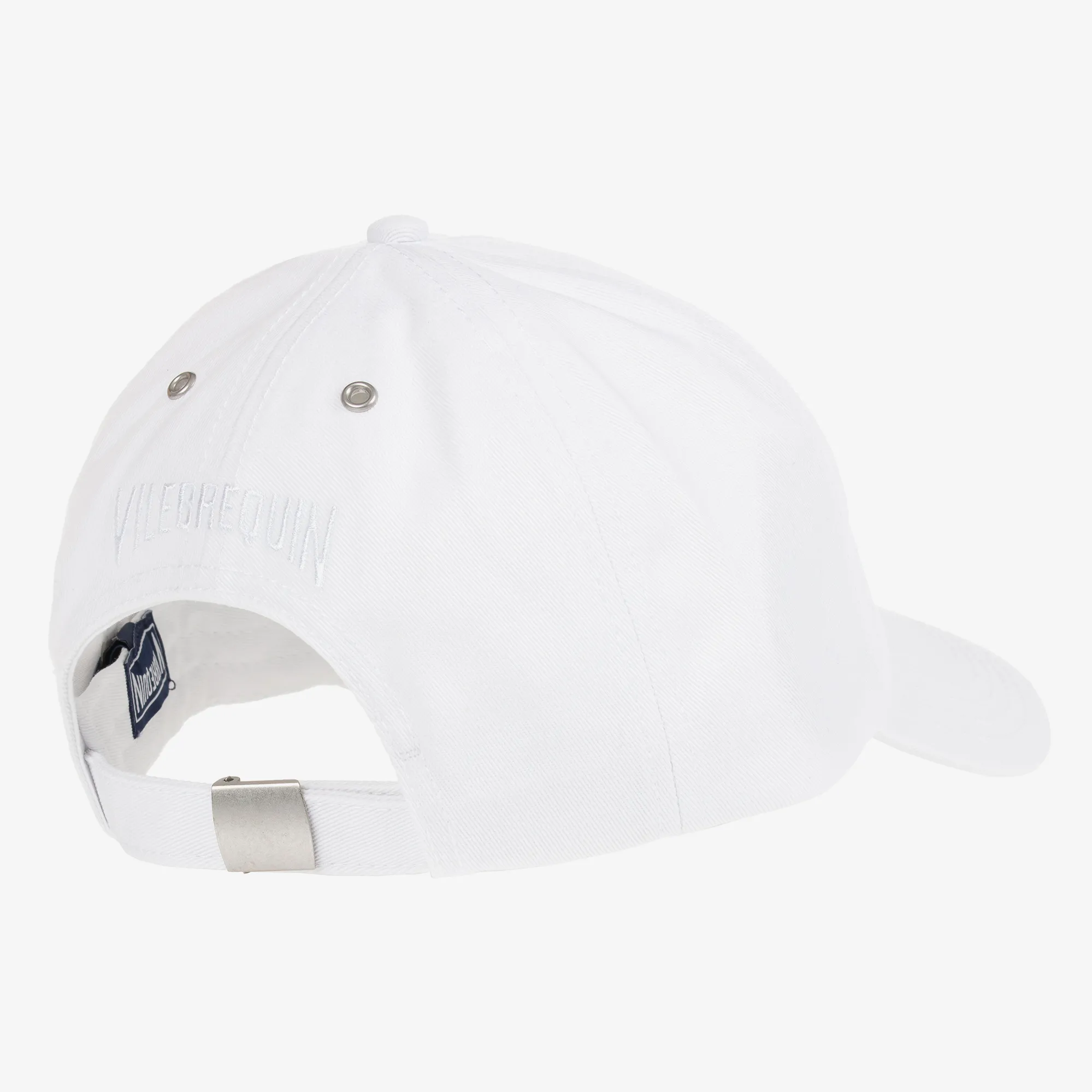 White Cotton Turtle Cap