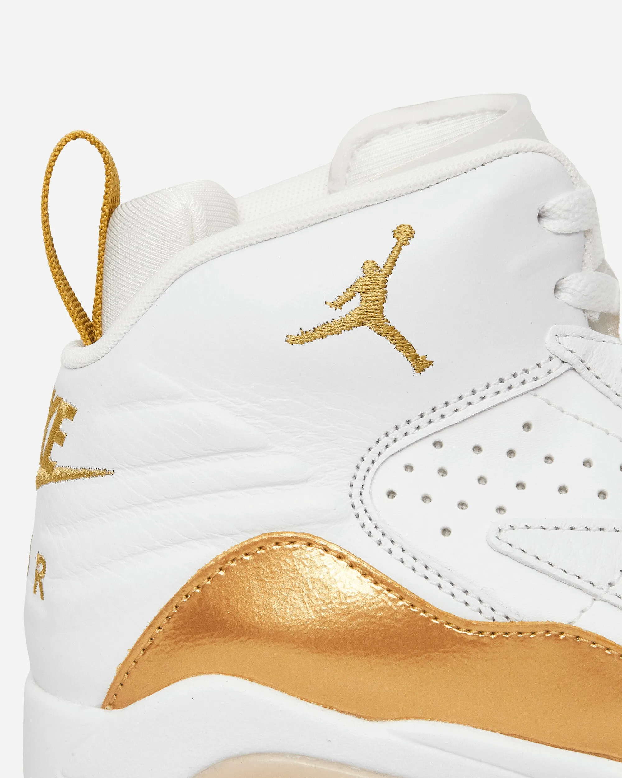 WMNS Air Jordan Jumpman MVP Sneakers White / Metallic Gold